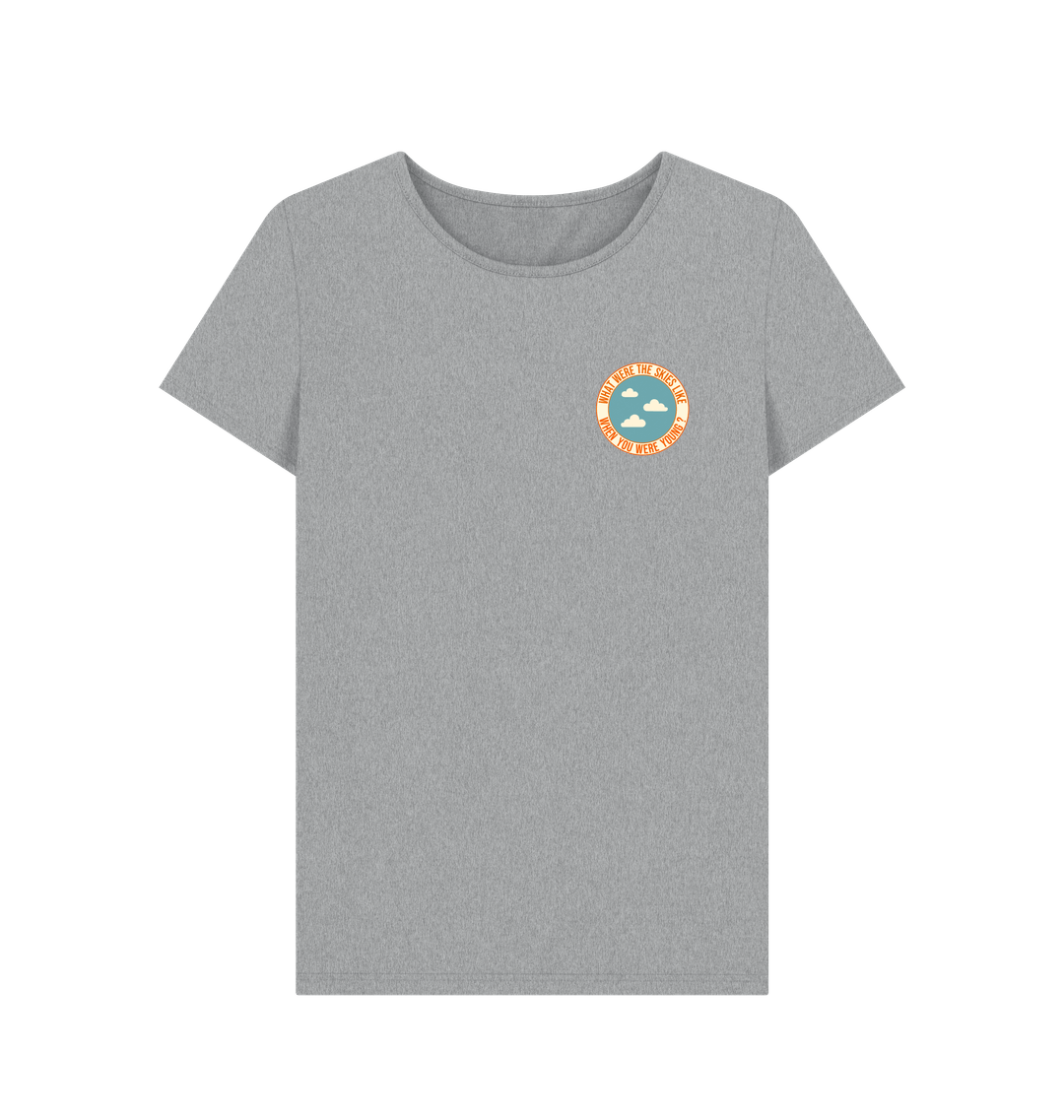 Athletic Grey Printed T-shirt