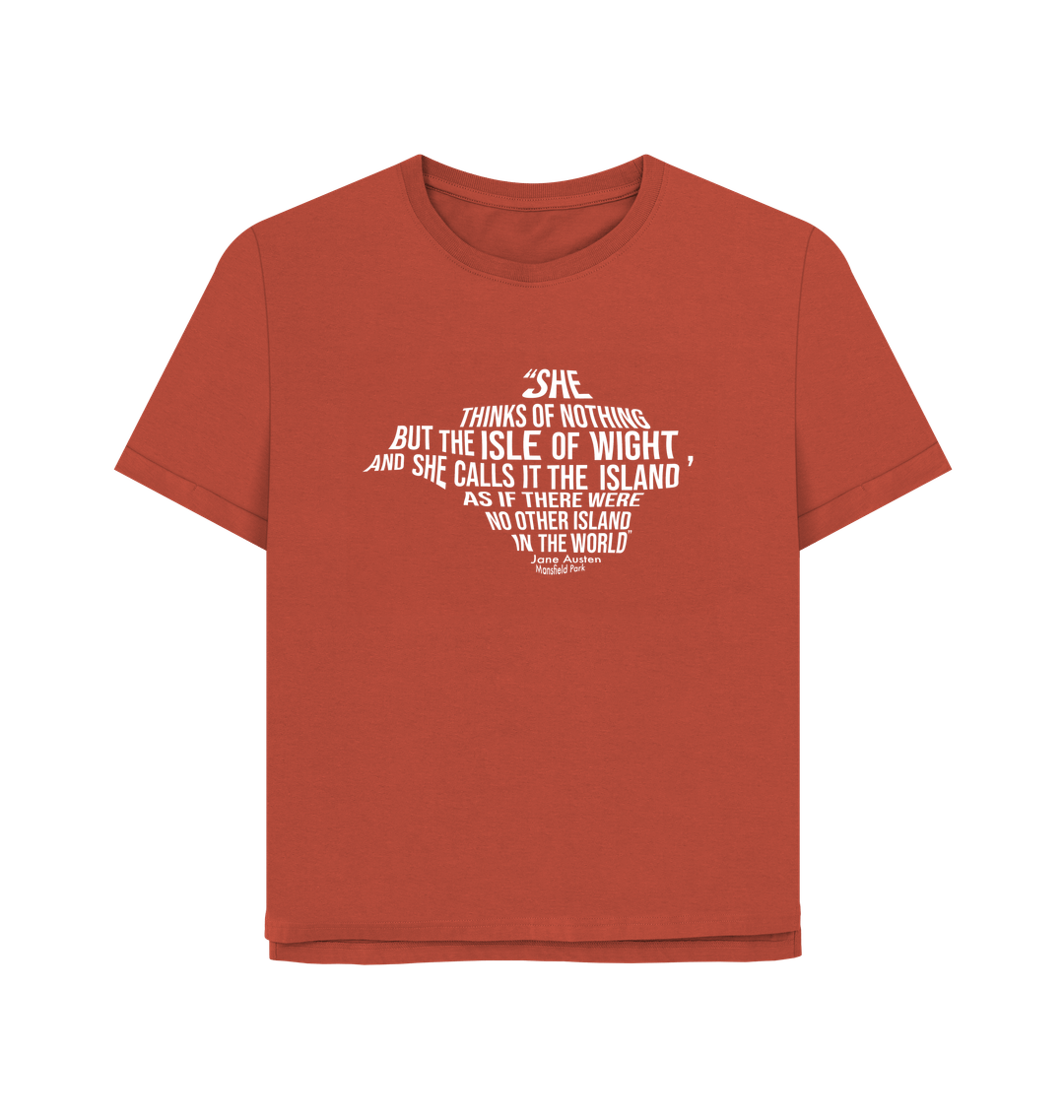 Rust Printed T-shirt