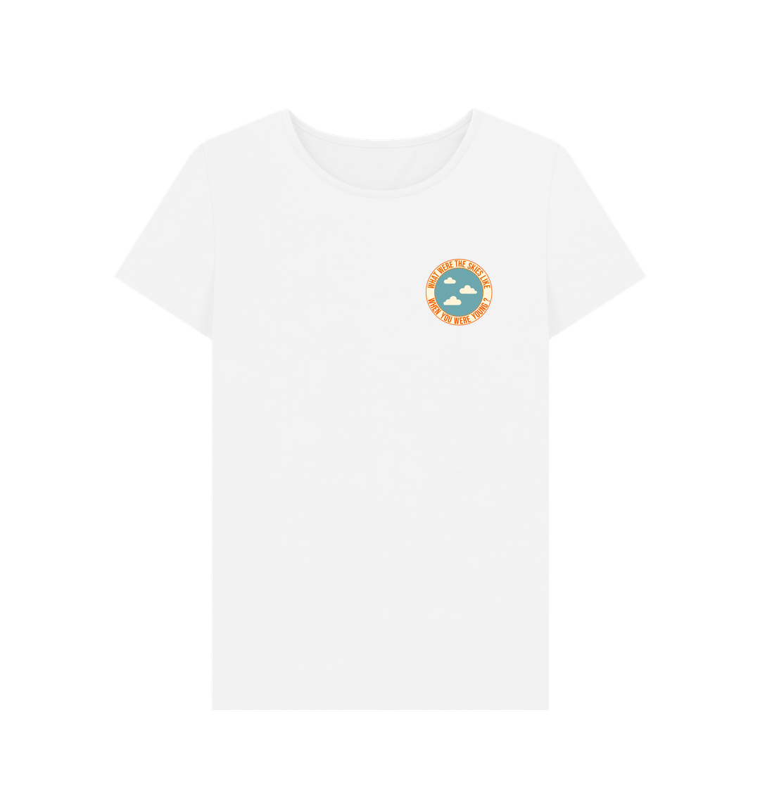 White Printed T-shirt