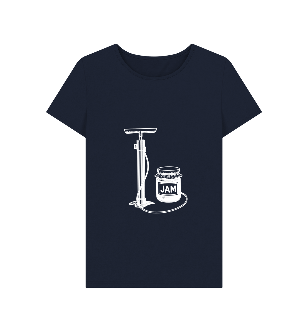 Navy Blue Printed T-shirt