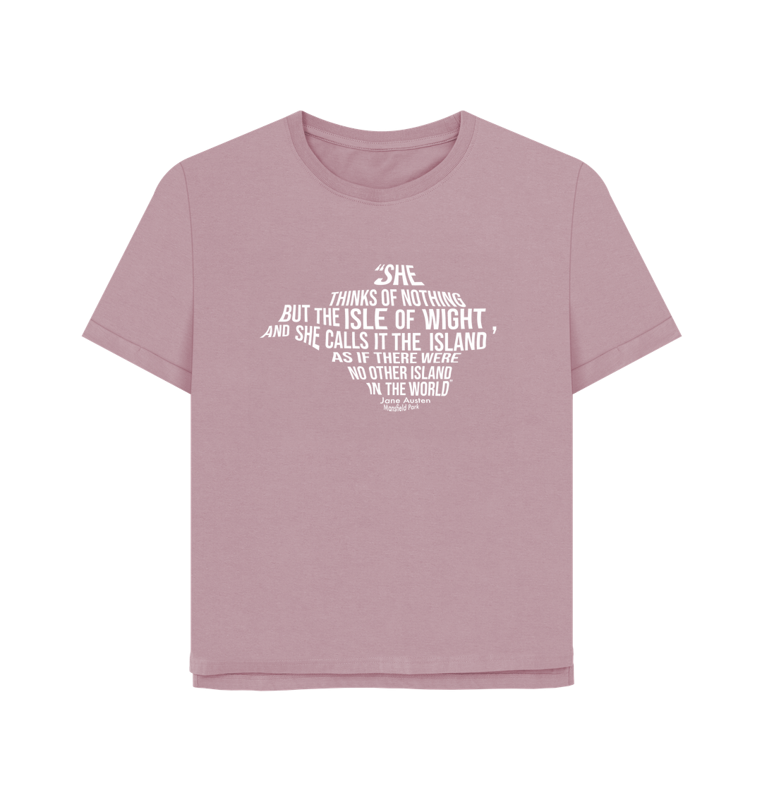 Mauve Printed T-shirt