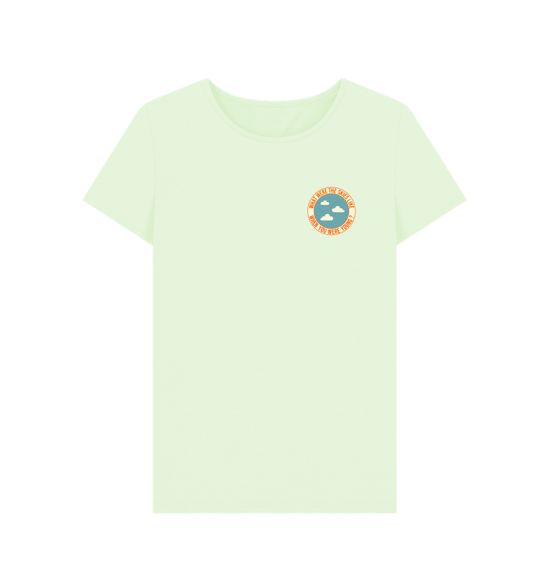 Pastel Green Printed T-shirt