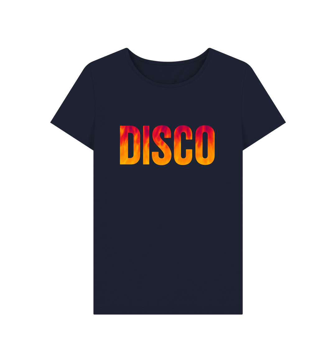 Navy Blue Printed T-shirt