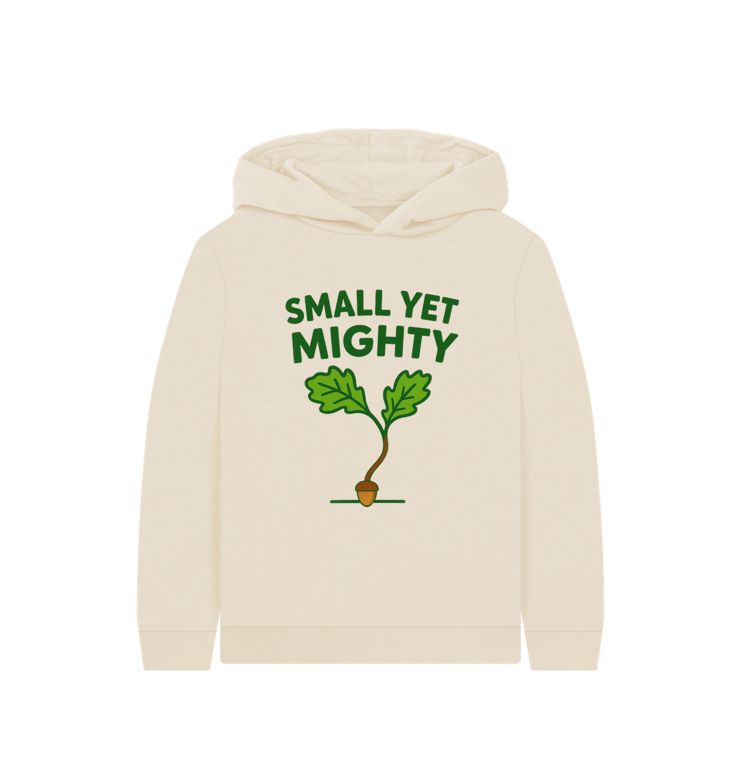 Oat Printed Kids Hoodie Front