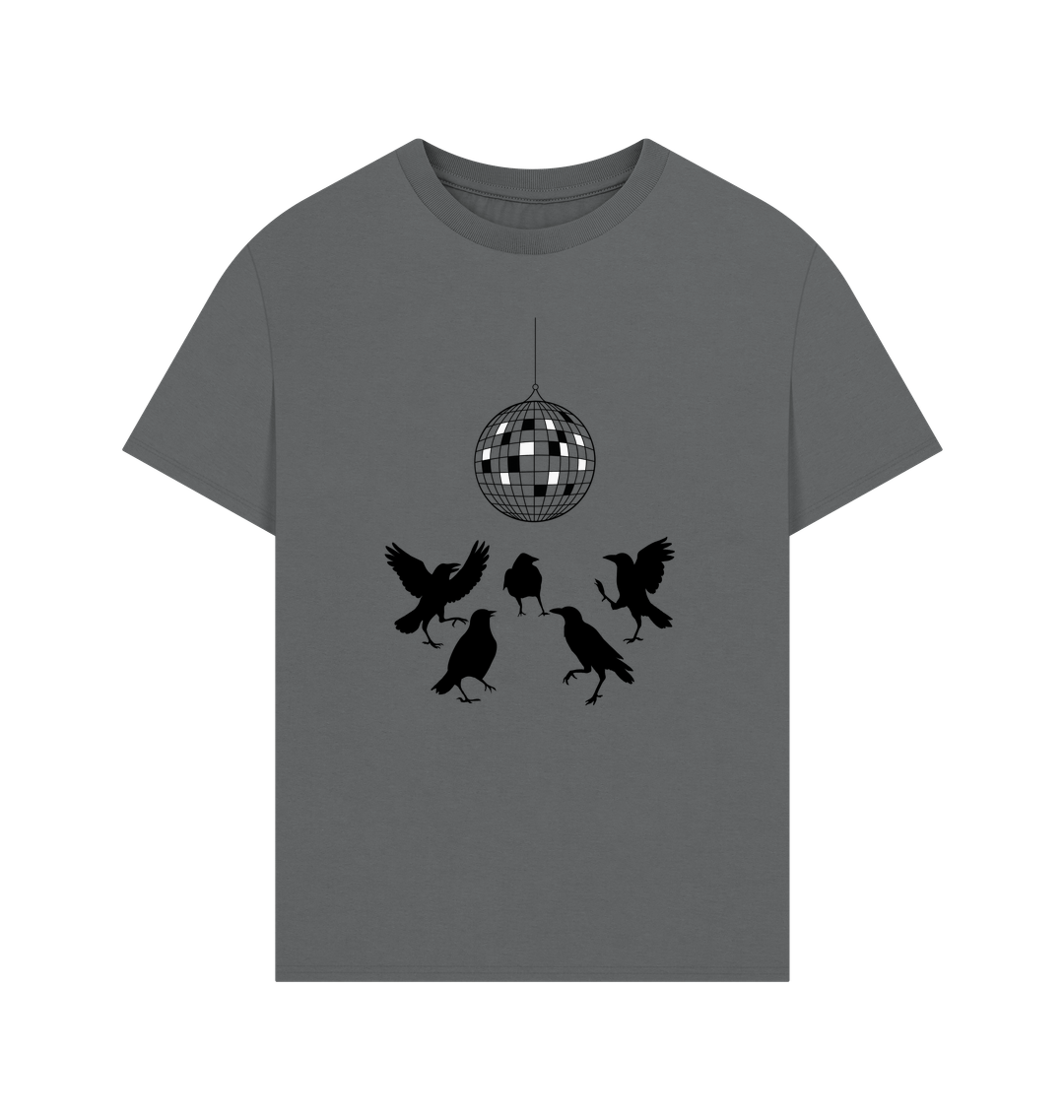 Slate Grey Printed T-shirt