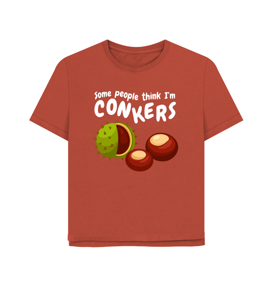 Rust Printed T-shirt Front