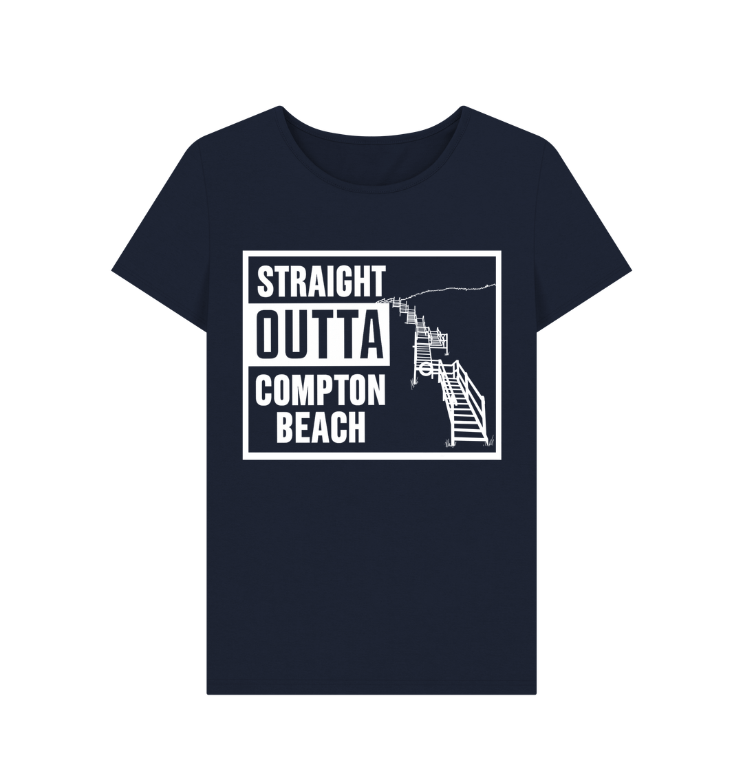 Navy Blue Printed T-shirt