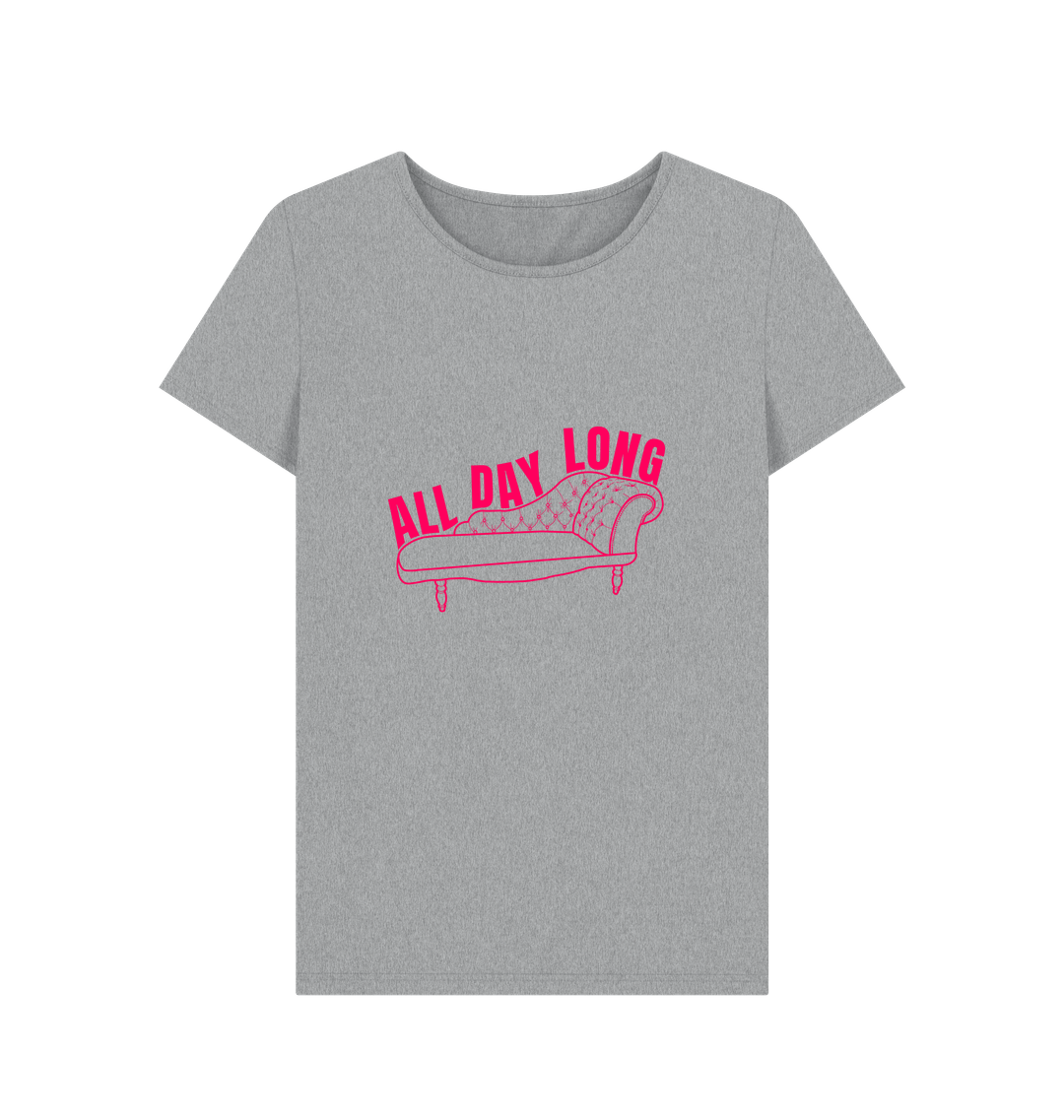 Athletic Grey Printed T-shirt