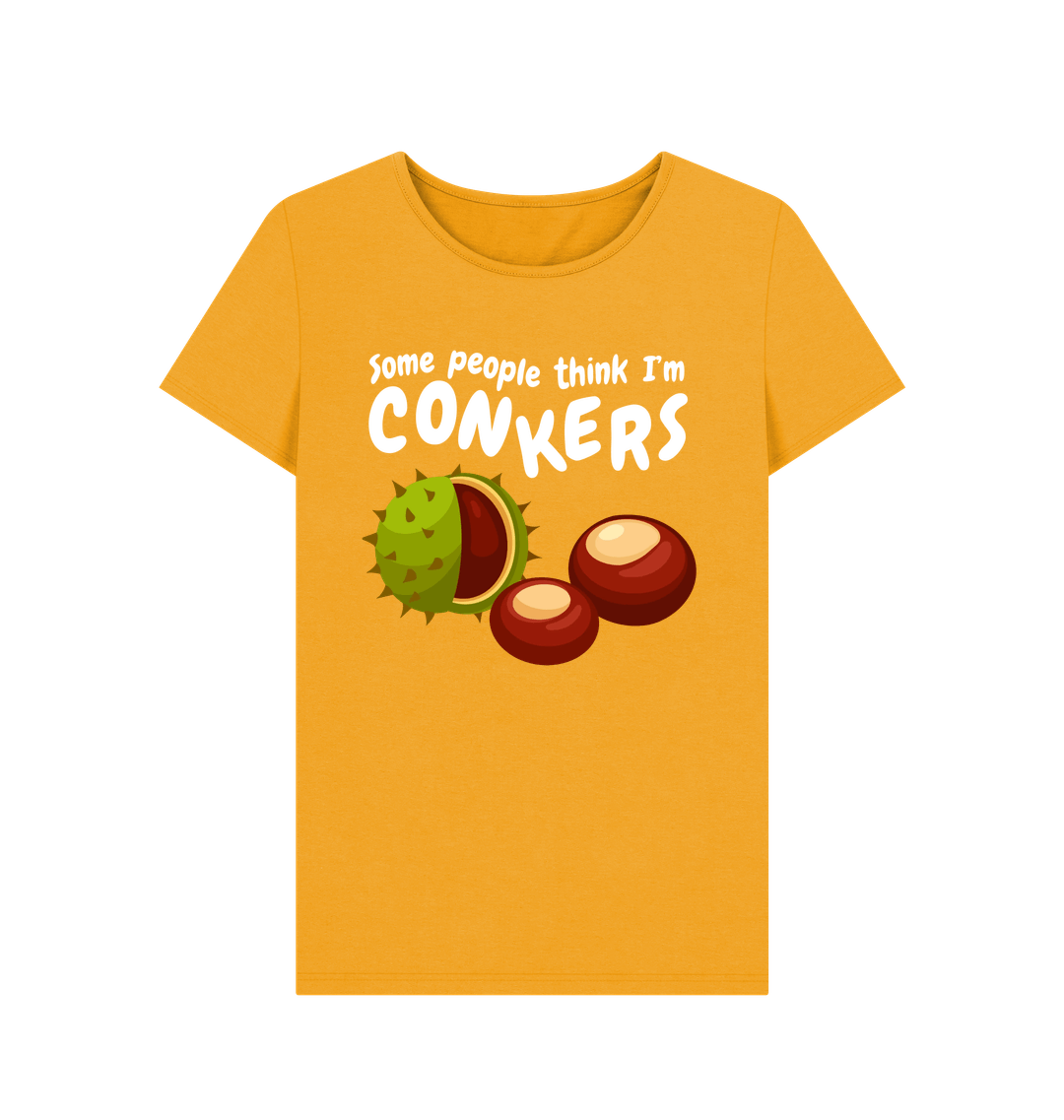 Mustard Printed T-shirt Front