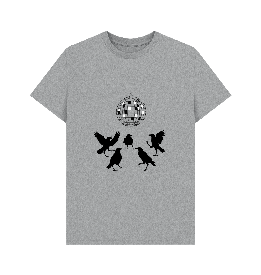Athletic Grey Printed T-shirt