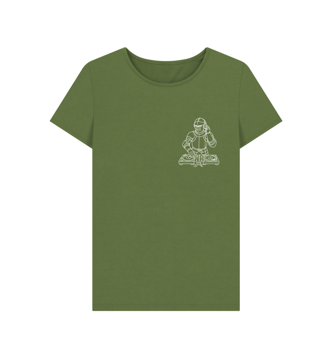 Khaki Printed T-shirt