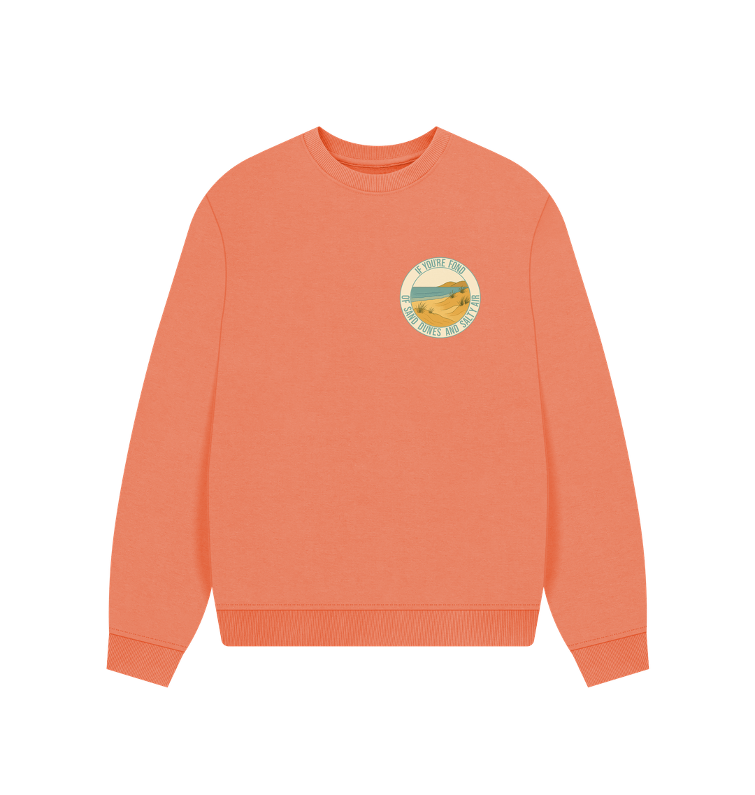 Apricot Printed Sweater