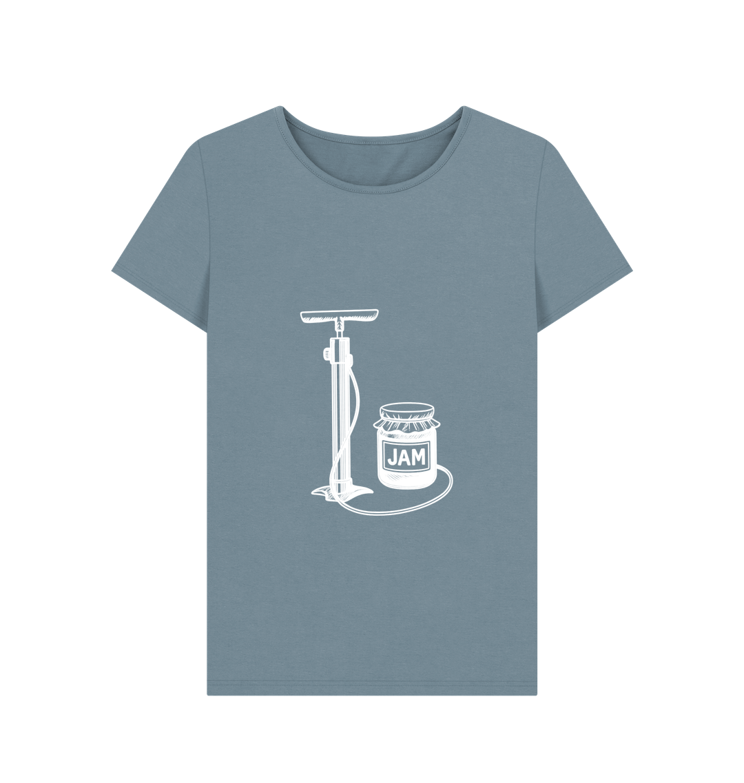 Stone Blue Printed T-shirt