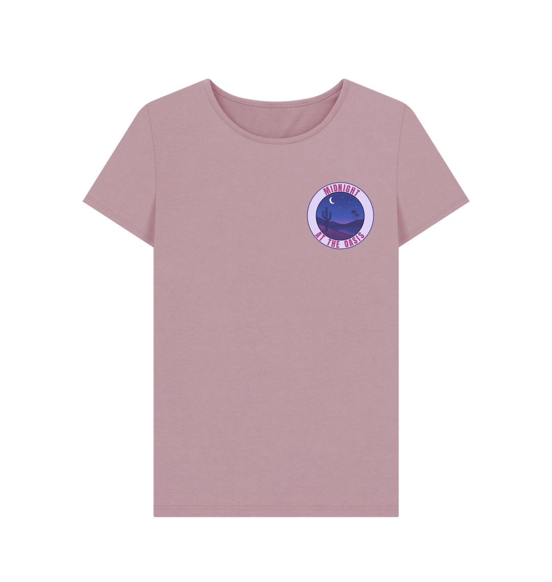 Mauve Printed T-shirt