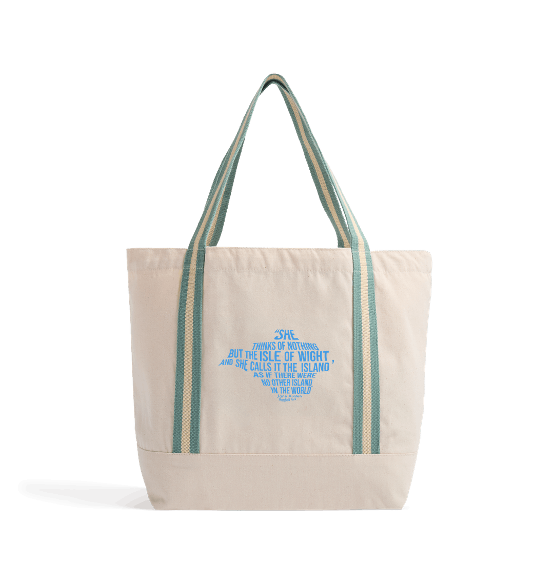 Natural/Sage Green Heat Transfer Bag