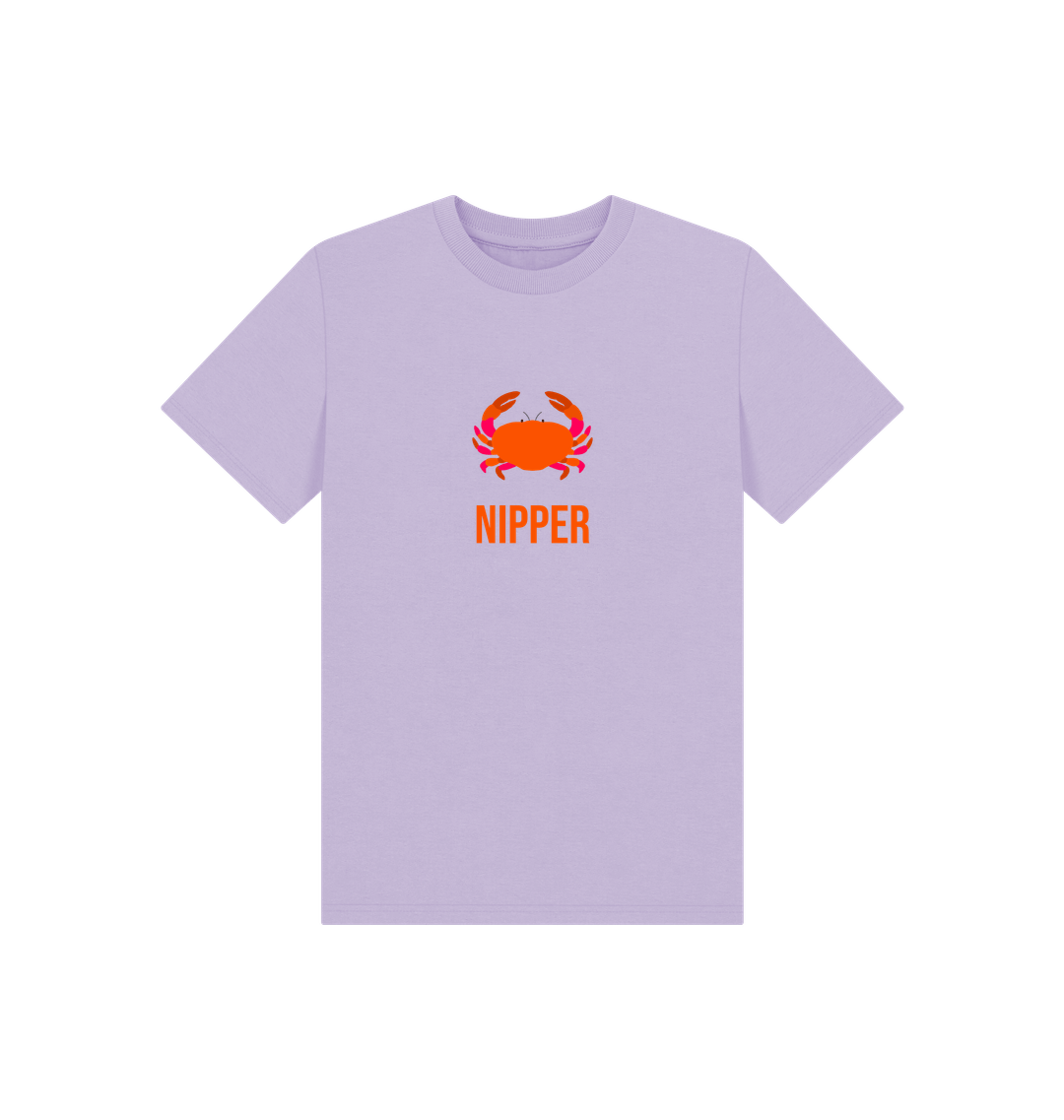 Soft Lilac Printed Kids T-Shirt