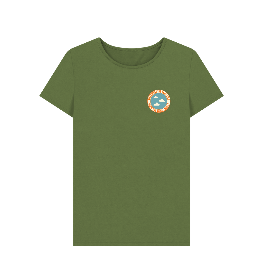 Khaki Printed T-shirt