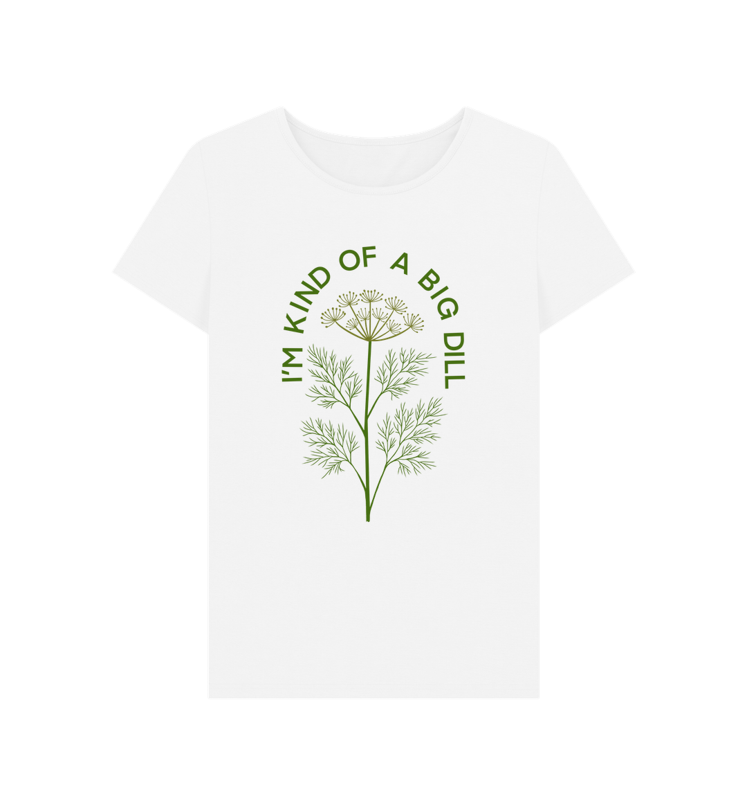 White Printed T-shirt Front