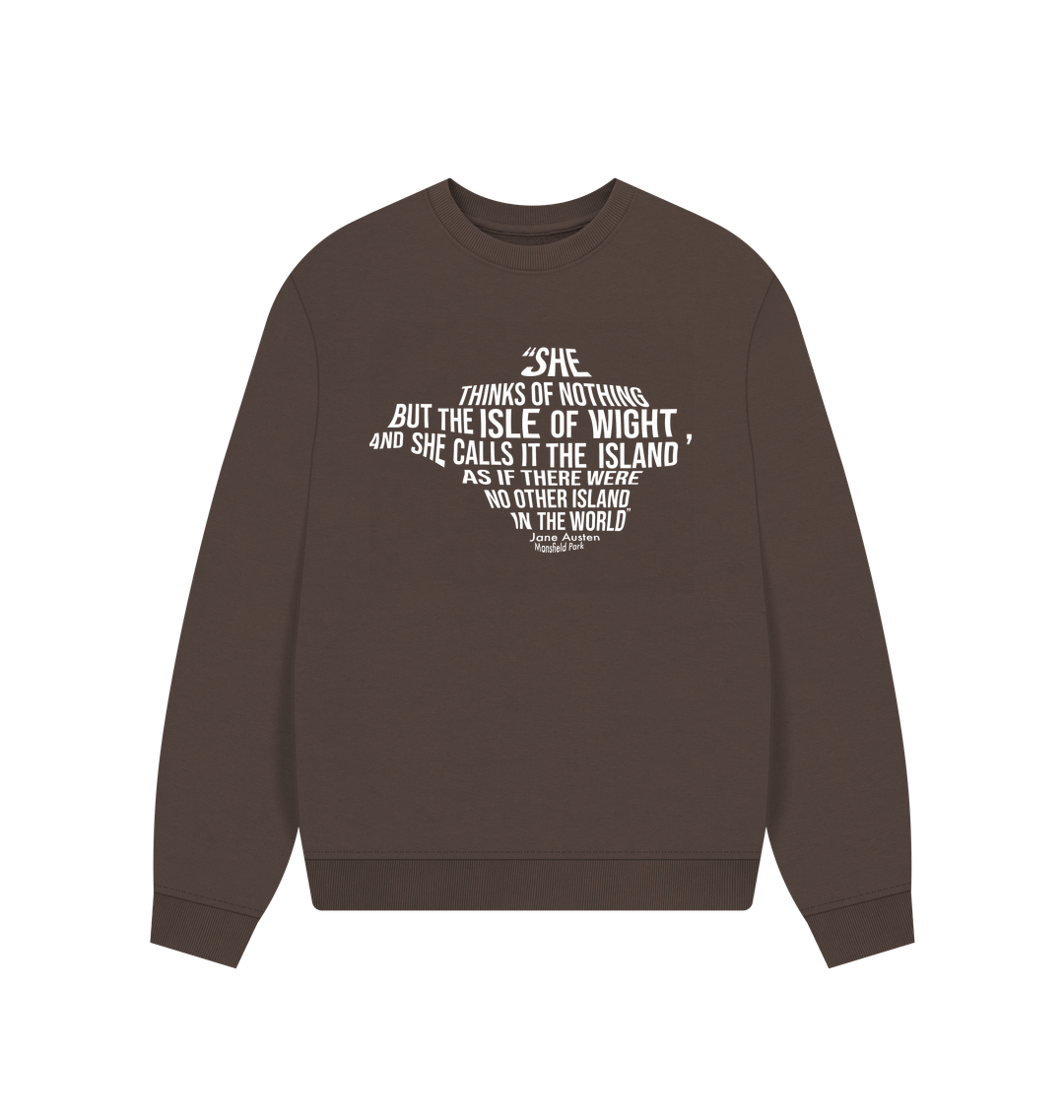 Chocolate Printed Sweater