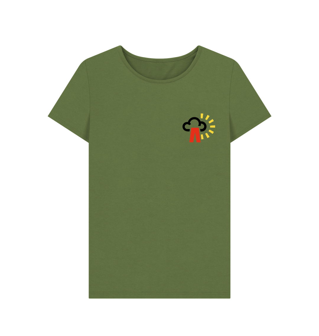 Khaki Printed T-shirt