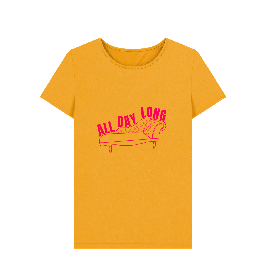 Mustard Printed T-shirt