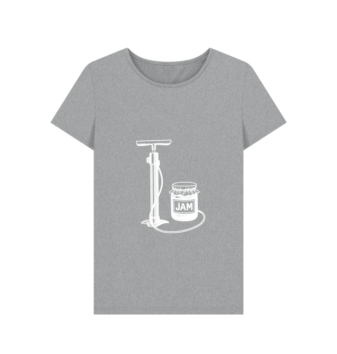 Athletic Grey Printed T-shirt