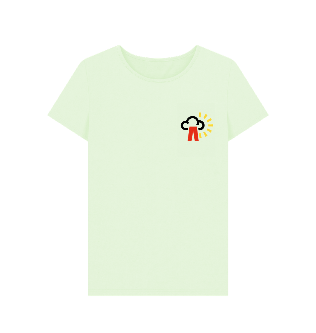 Pastel Green Printed T-shirt
