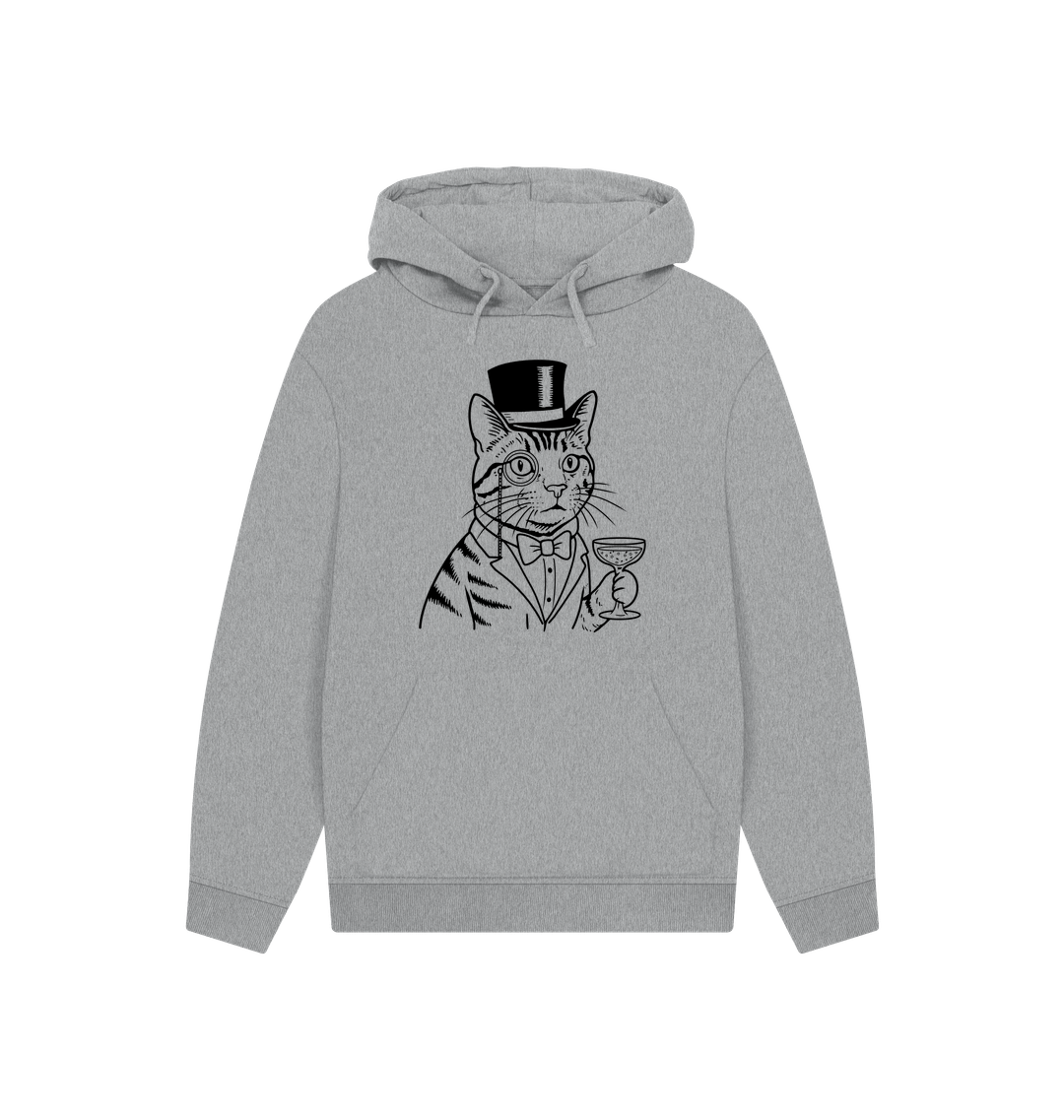 Athletic Grey Printed Hoody
