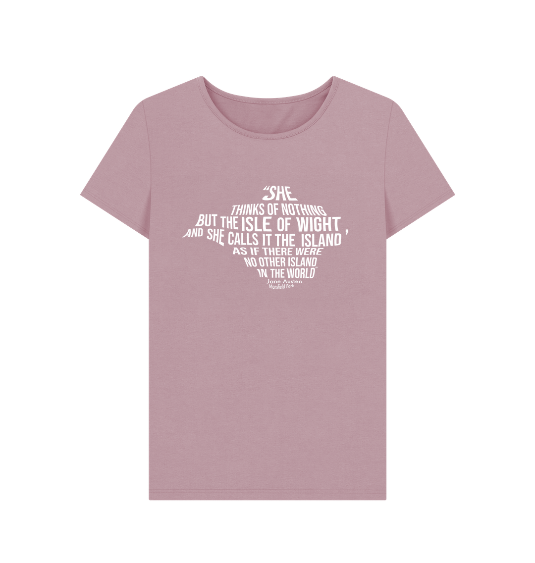 Mauve Printed T-shirt