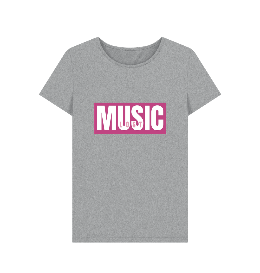 Athletic Grey Printed T-shirt