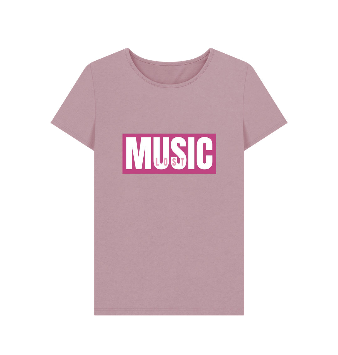 Mauve Printed T-shirt