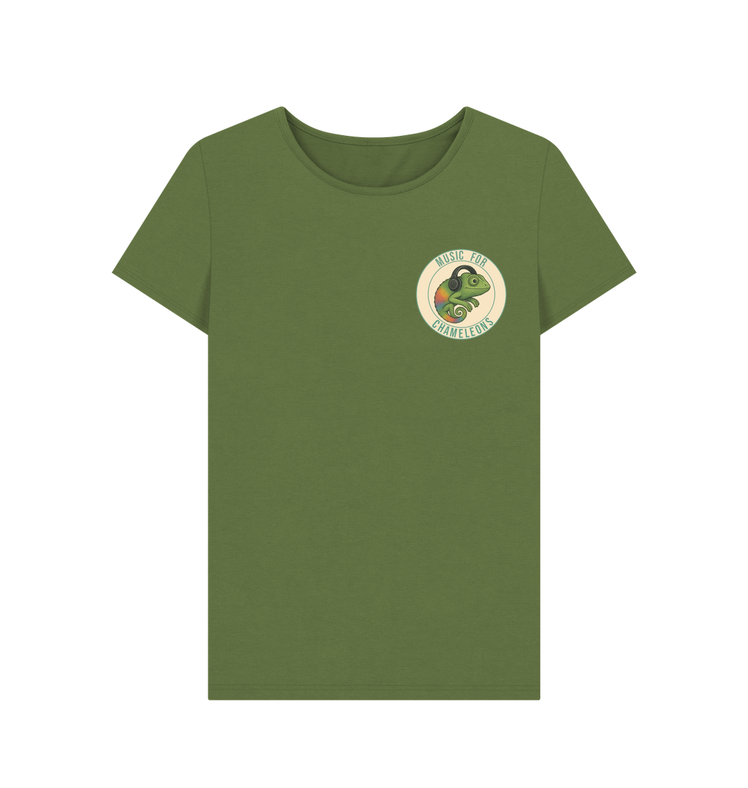 Khaki Printed T-shirt
