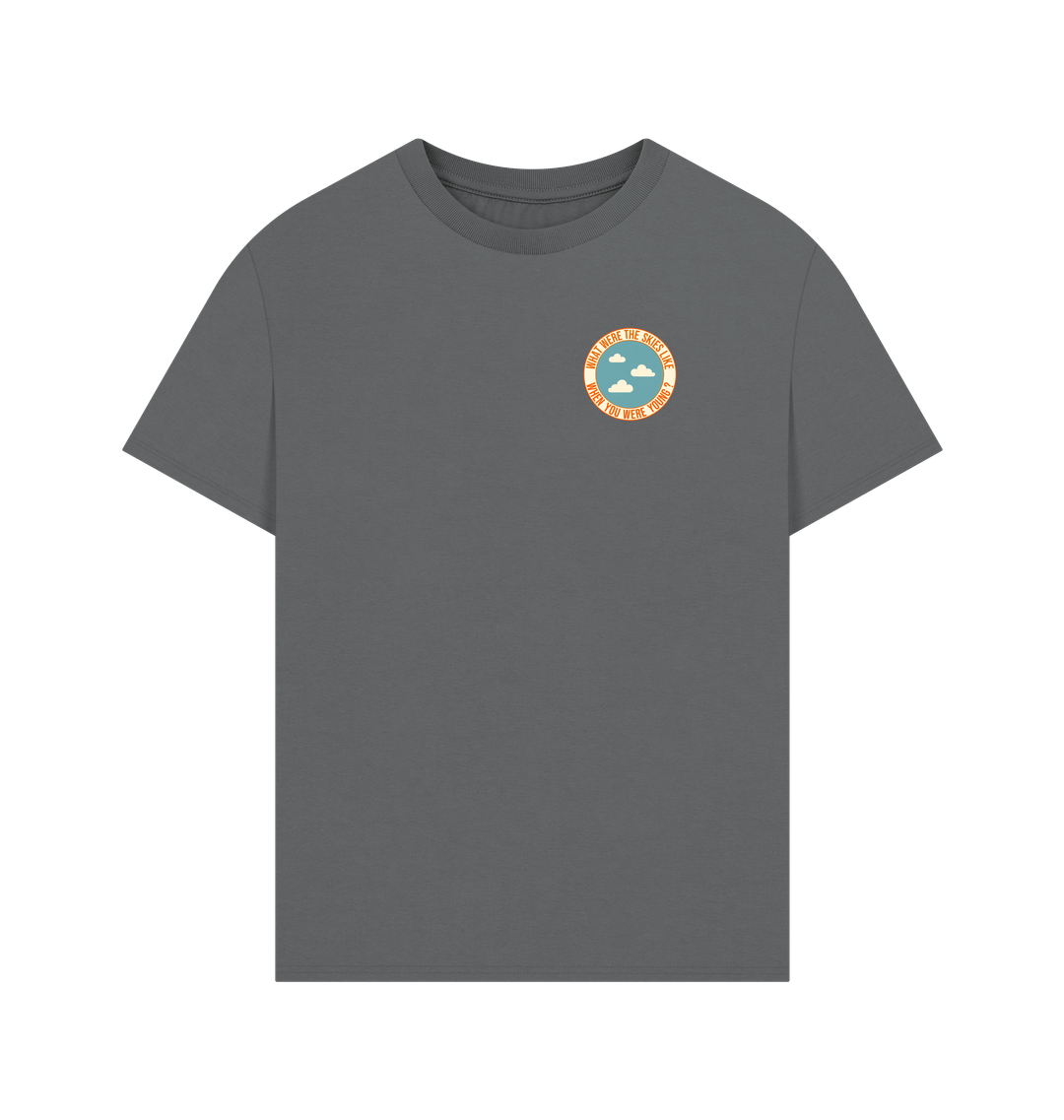Slate Grey Printed T-shirt