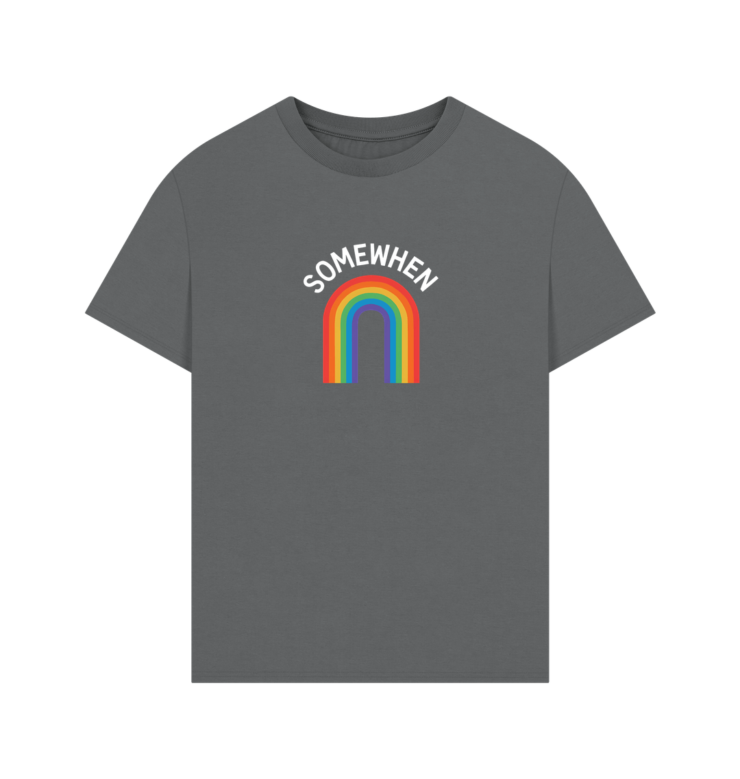 Slate Grey Printed T-shirt