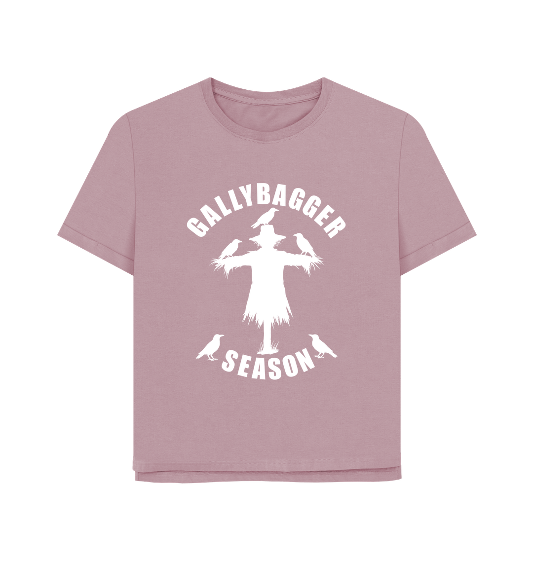 Mauve Printed T-shirt Front