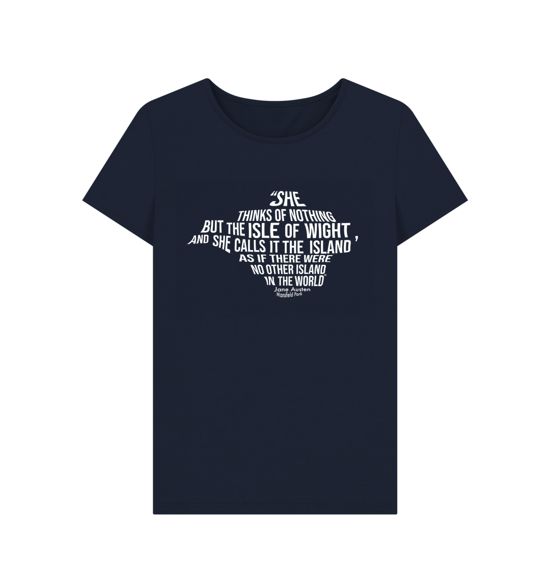 Navy Blue Printed T-shirt