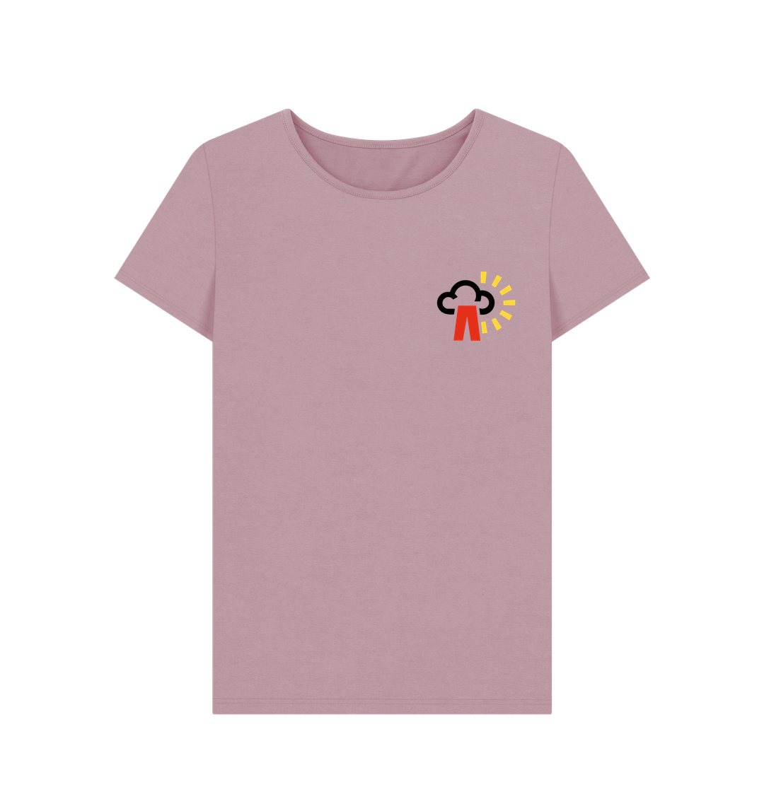 Mauve Printed T-shirt
