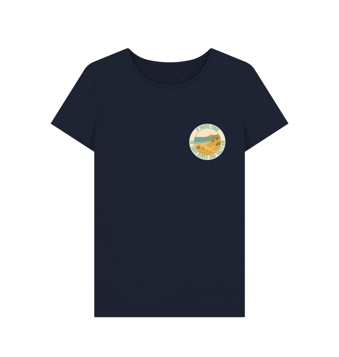 Navy Blue Printed T-shirt