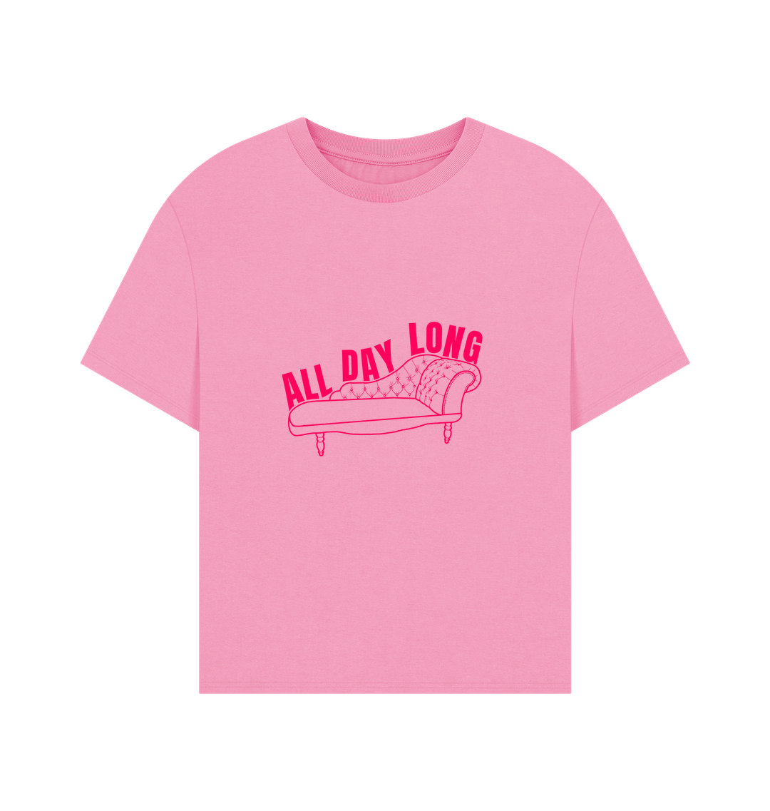 Rose Pink Printed T-shirt