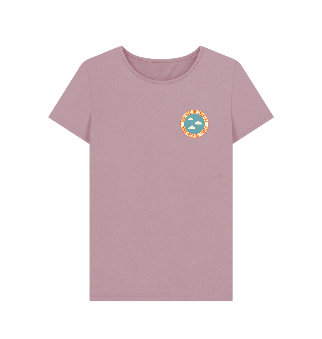 Mauve Printed T-shirt