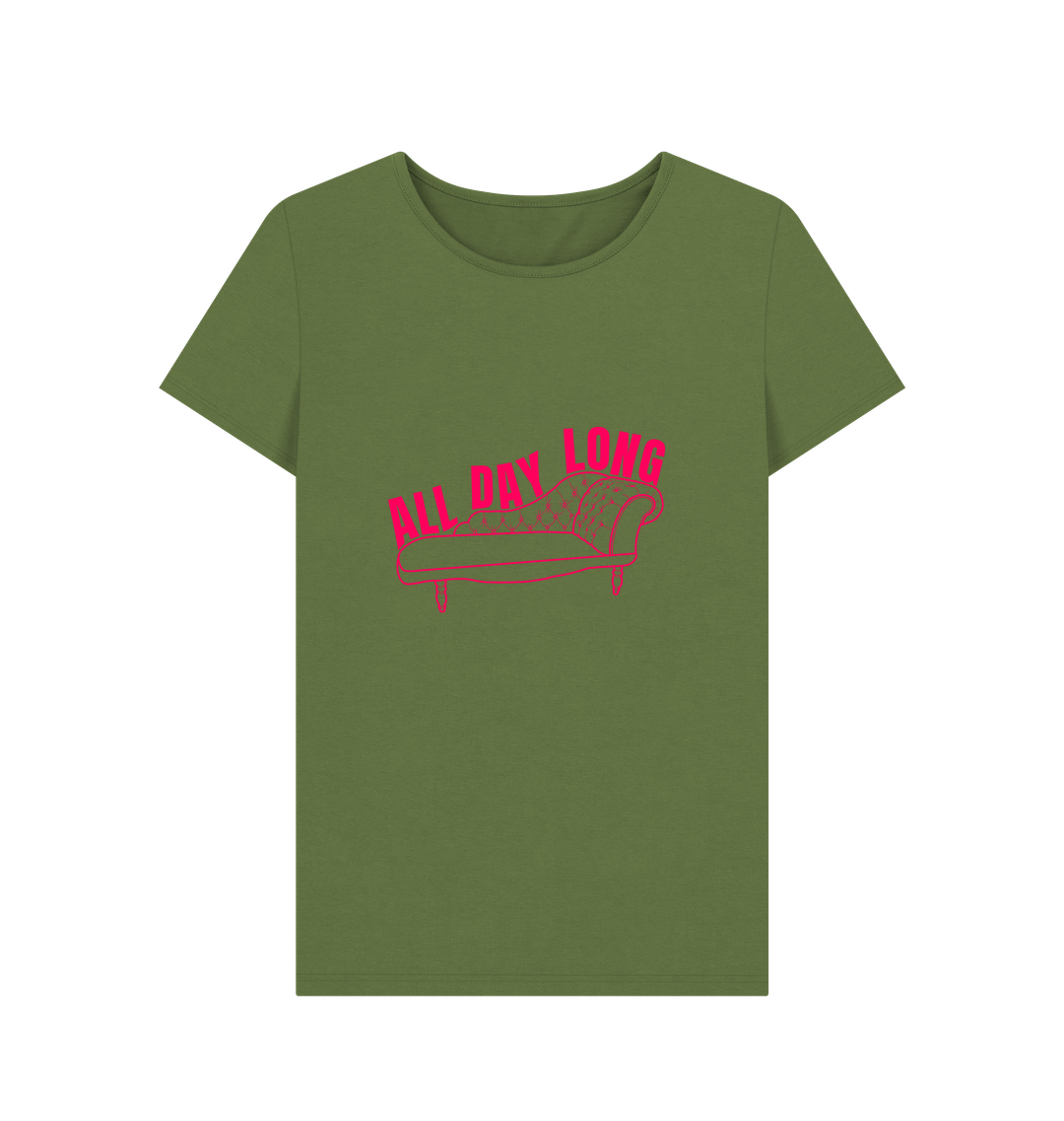 Khaki Printed T-shirt