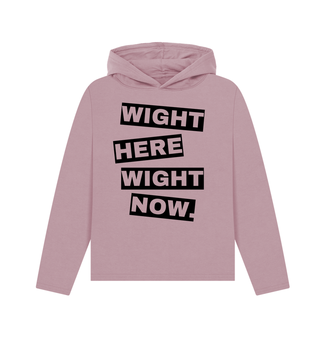 Mauve Printed Hoody