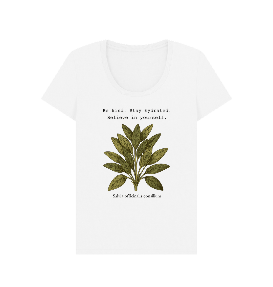 White Printed T-shirt