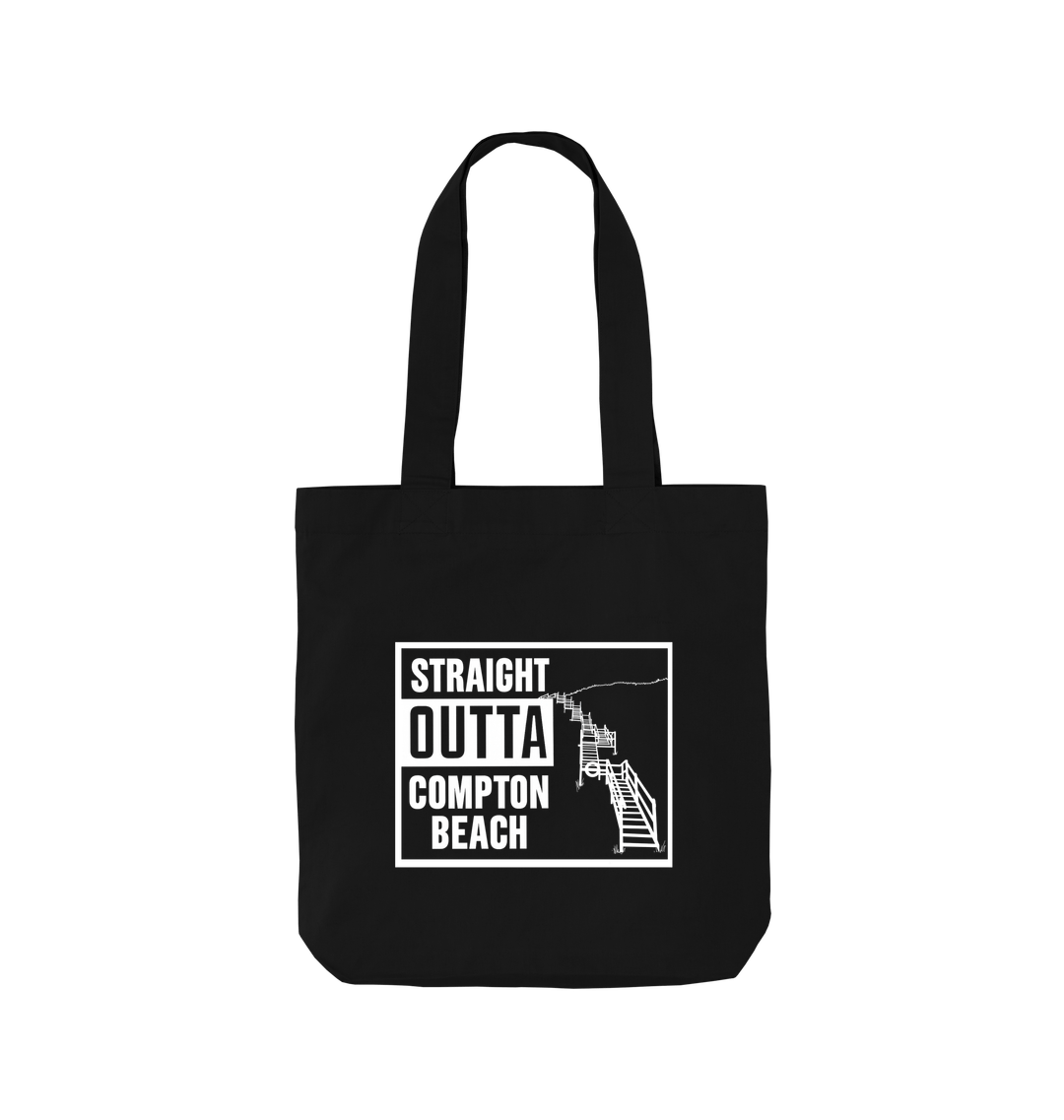 Black Printed Bag