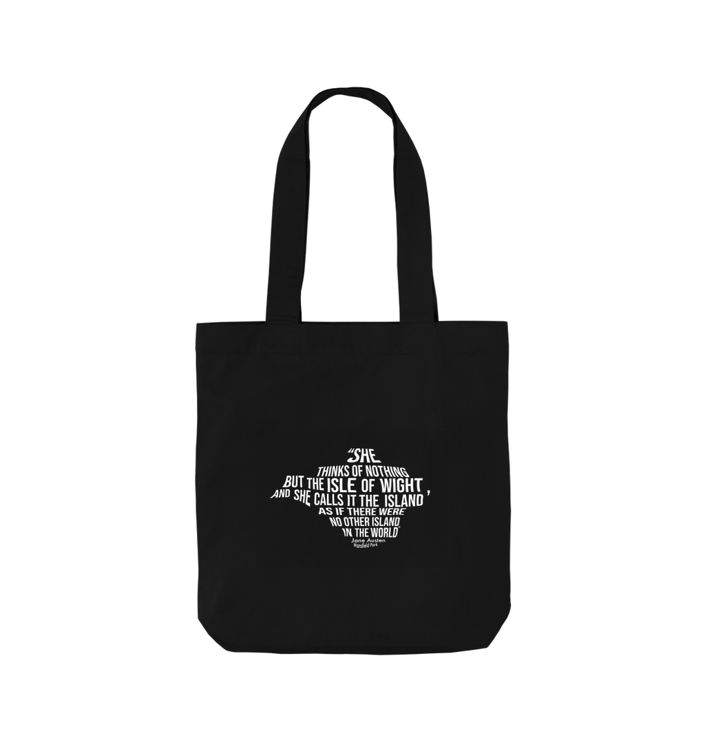 Black Printed Bag
