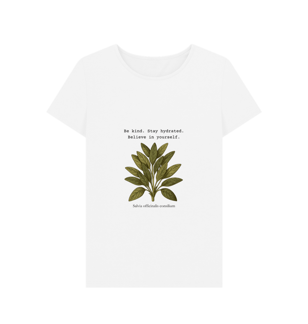 White Printed T-shirt