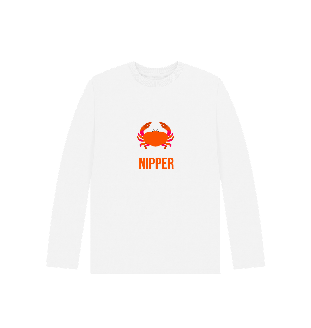 White Printed Kids T-Shirt