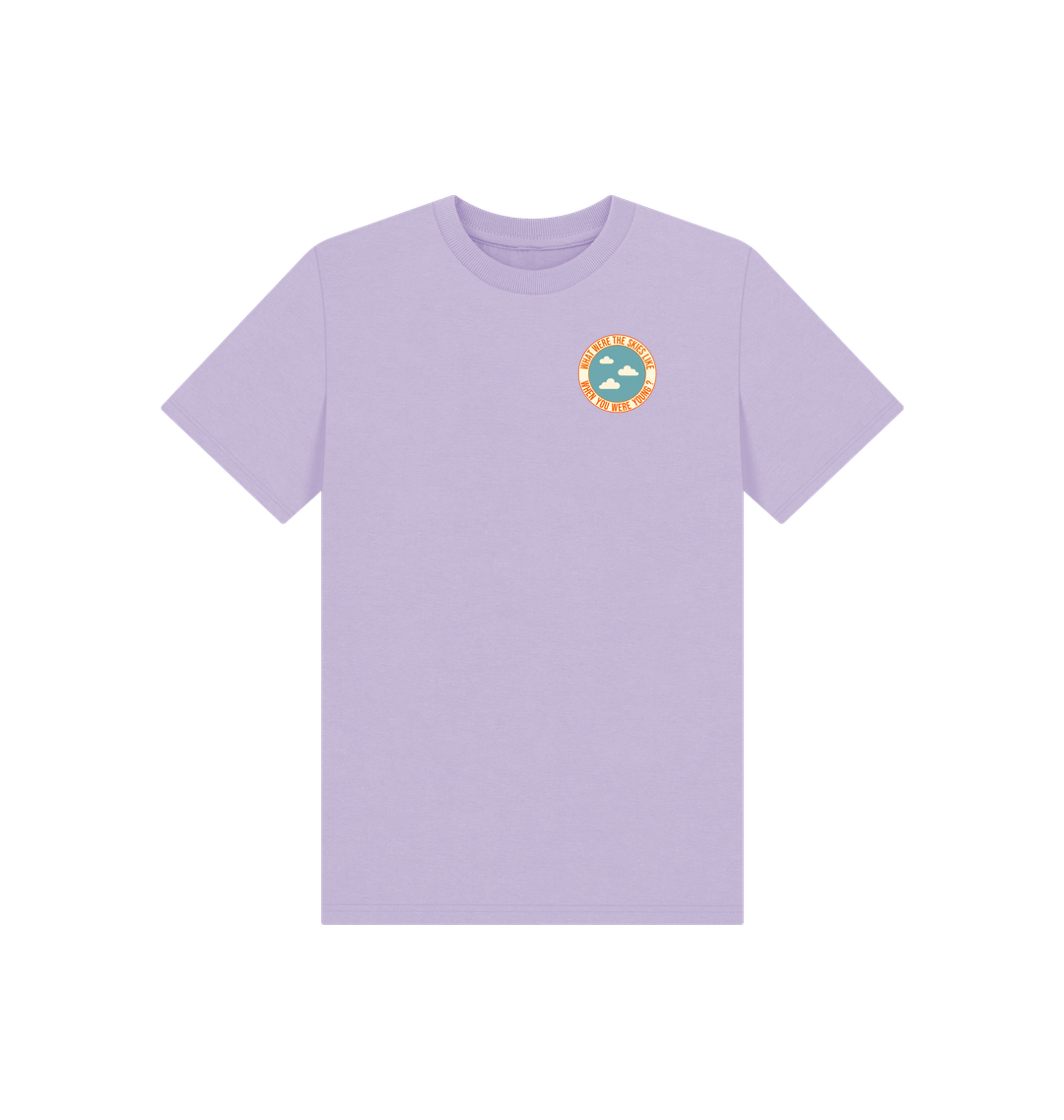 Soft Lilac Printed Kids T-Shirt