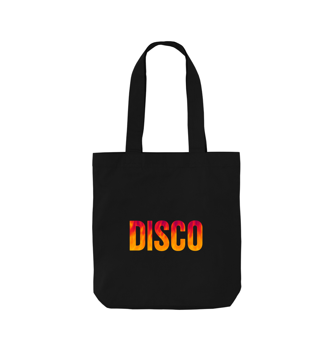 Black Printed Bag