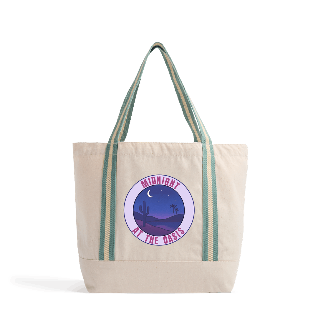 Natural/Sage Green Heat Transfer Bag